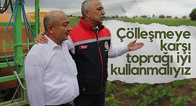 Samsun İl Tarım Müdürü İbrahim Sağlam: Toprağı İyi Kullanmazsak Çölleşme Kaçınılmaz
