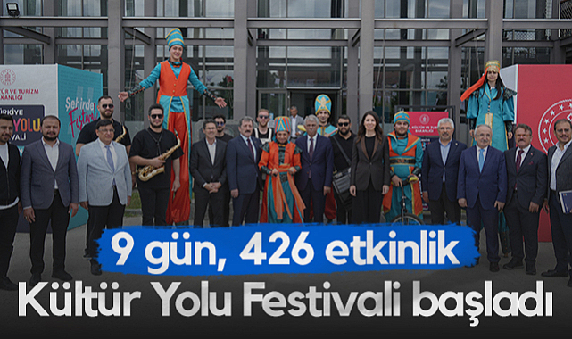 Samsun Kültür Yolu Festivali Başladı! 9 Gün Boyunca 426 Etkinlik...
