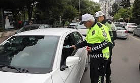 Samsun Polisinden Dinlenme Tesislerinde Trafik Uyarısı