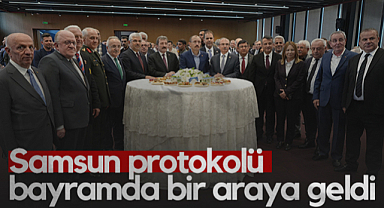 Samsun Protokolü Bayramda Bir Araya Geldi