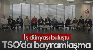 Samsun TSO’da Bayramlaşma: İş Dünyası Buluştu