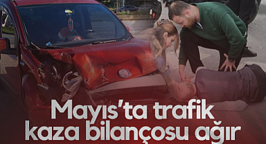 Samsun'un Mayıs Ayında Trafik Kaza Bilançosu Ağır