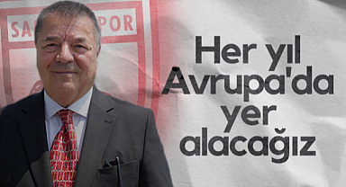 Samsunspor Başkan Vekili Veysel Bilen: Samsunspor Her Yıl Avrupa'da Olacak