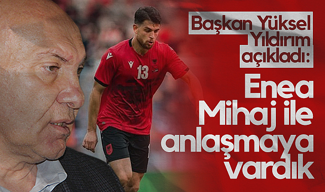 Samsunspor Başkanı Yüksel Yıldırım: Arnavut Stoper Enea Mihaj ile Anlaşmaya Vardık