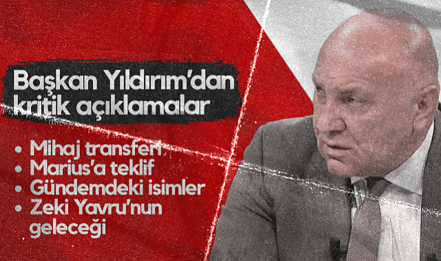 Samsunspor Başkanı Yüksel Yıldırım'dan Kritik Açıklamalar: Mihaj Transferi, Marius'a Teklif, Gündemdeki İsimler, Zeki Yavru'nun Geleceği...