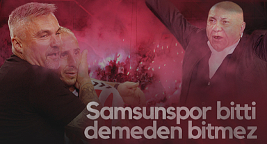 Samsunspor Bitti Demeden Bitmez! Avrupa Zaferi Coşkuyla Kutlandı...