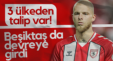 Samsunspor'da Drongelen'e 3 Ülkeden Talip Var! Beşiktaş da Devreye Girdi