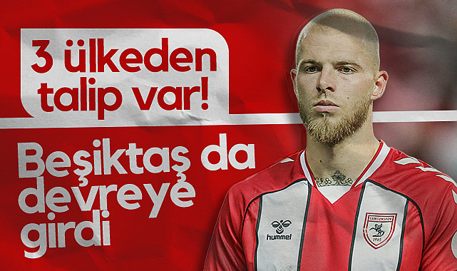 Samsunspor'da Drongelen'e 3 Ülkeden Talip Var! Beşiktaş da Devreye Girdi