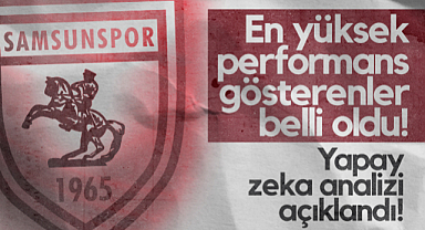 Samsunspor'da Kimler Öne Çıktı? Yapay Zeka Analizi Açıklandı!