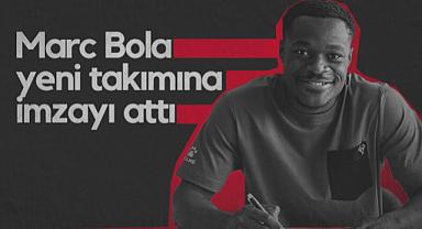 Samsunspor'dan Ayrılan Marc Bola Yeni Takımına İmzayı Attı
