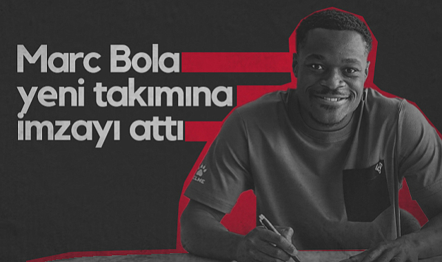 Samsunspor'dan Ayrılan Marc Bola Yeni Takımına İmzayı Attı