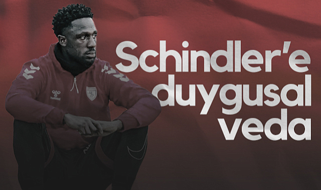 Samsunspor'dan Kingsley Schindler'e Duygusal Veda