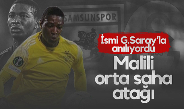 Samsunspor'dan Malili Orta Saha Atağı! İsmi Galatasaray'la Anılıyordu...