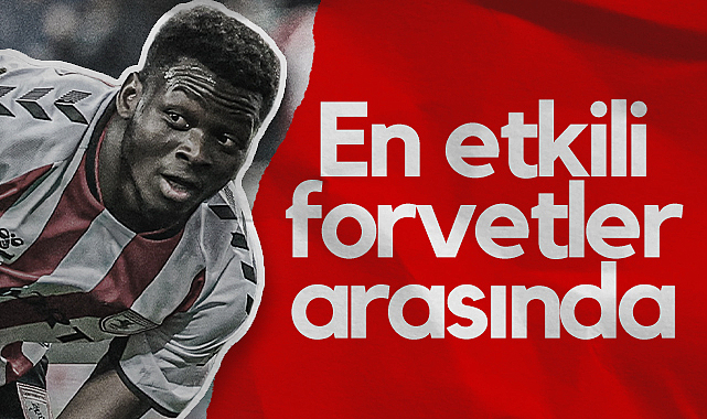 Samsunspor’dan Mouandilmadji En Etkili Forvetler Arasında