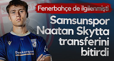 Samsunspor, Naatan Skytta Transferini Bitirdi