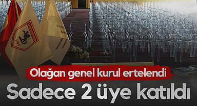 Samsunspor Olağan Genel Kurulu ertelendi: Yalnızca 2 Üye Katıldı