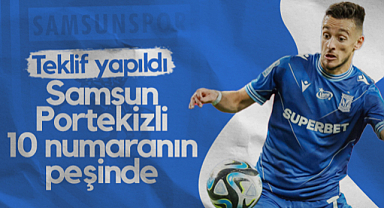 Samsunspor Portekizli 10 Numaranın Peşinde! Teklif Yapıldı...