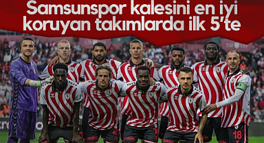 Samsunspor Süper Lig'de Kalesini En İyi Koruyan Takımlarda İlk 5’te