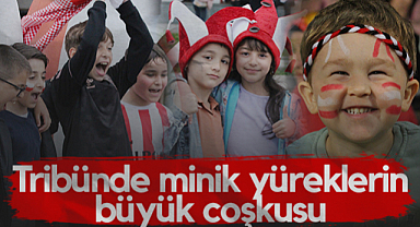 Samsunspor Tribünlerinde Minik Yüreklerin Büyük Coşkusu