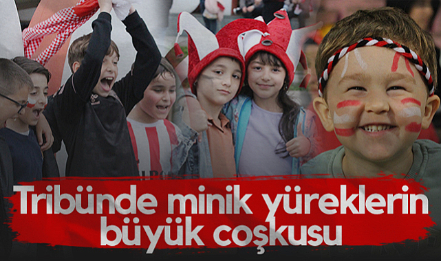 Samsunspor Tribünlerinde Minik Yüreklerin Büyük Coşkusu