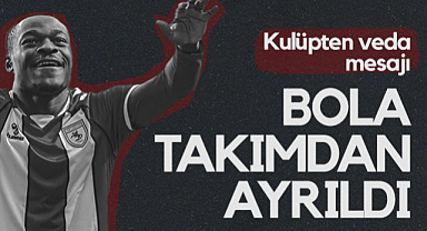 Samsunspor’un Başarılı Sol Beki Marc Bola Takımdan Ayrıldı! Kulüpten Veda Mesajı...