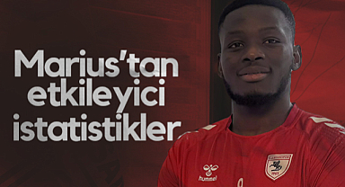 Samsunspor’un Golcüsü Marius Mouandilmadji'den Etkileyici İstatistikler