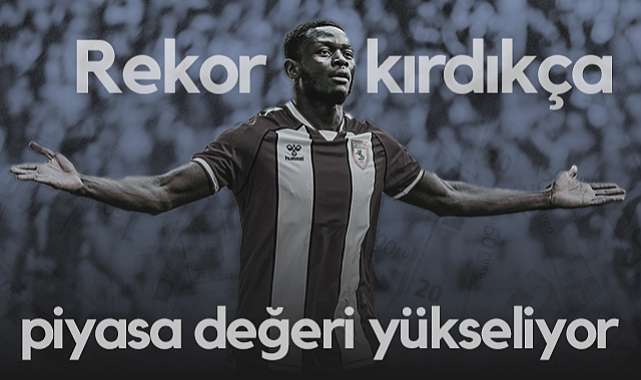 Samsunspor'un Golcüsü Marius Rekor Kırdıkça Piyasa Değeri Yükseliyor