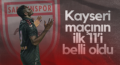 Samsunspor'un Kayserispor Maçı İlk 11'i Belli Oldu