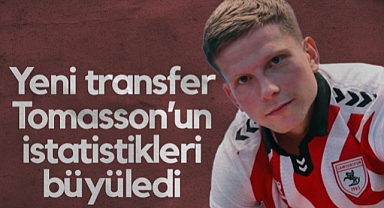 Samsunspor'un Yeni Transferi Tomasson İstatistikleriyle Dikkat Çekti