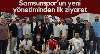 Samsunspor'un Yeni Yönetiminden İlk Ziyaret
