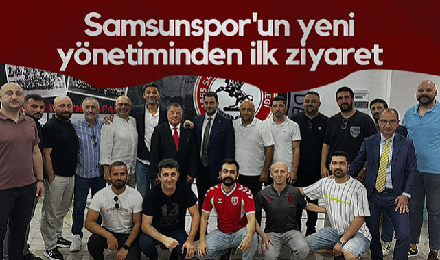 Samsunspor'un Yeni Yönetiminden İlk Ziyaret