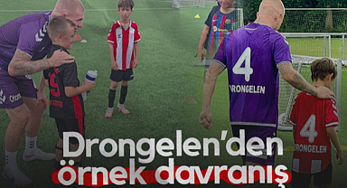 Samsunspor'un Yıldızı Drongelen'den Örnek Davranış