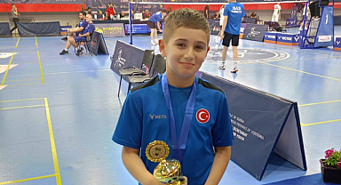 Samsunsporlu Badmintoncu Avrupa Şampiyonu Oldu