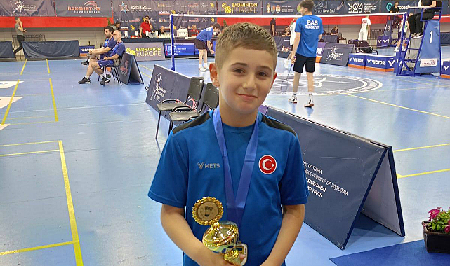 Samsunsporlu Badmintoncu Avrupa Şampiyonu Oldu