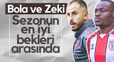 Samsunsporlu Marc Bola ve Zeki Yavru, Sezonun En İyi Bekleri Arasında