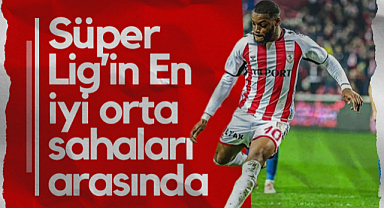 Samsunsporlu Oliver Ntcham, Süper Lig’in En İyi Orta Sahaları Arasında