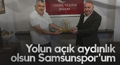 Savaş Hakkı Aydın: Yolun Açık Aydınlık Olsun Samsunspor'um