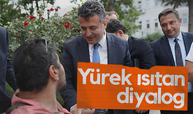 SBB Başkanı Halit Doğan ile Engelli Vatandaş Arasında Yürek Isıtan Diyalog
