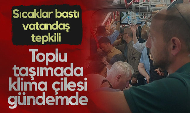 Sıcaklar Bastı Vatandaş Tepkili! Samsun'da Toplu Taşımada Klima Çilesi Gündemde...