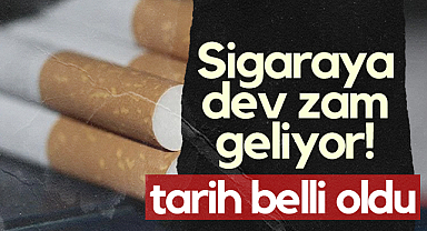 Sigaraya Dev Zam Geliyor! Tarih Belli Oldu