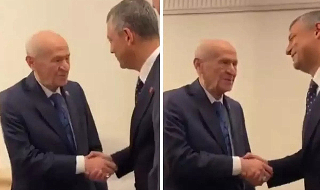 TBMM'de Sürpriz Diyalog! İşte Devlet Bahçeli ve Özgür Özel'in Konuşması