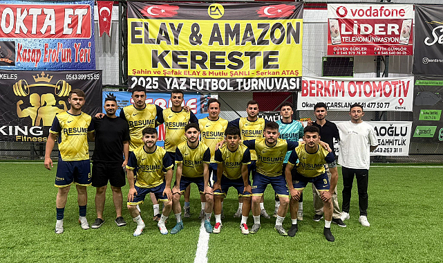 Terme'de Geleneksel Yaz Futbol Turnuvası Tüm Hızıyla Devam Ediyor