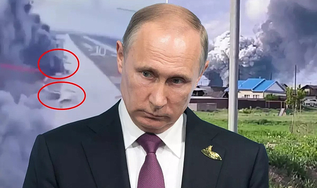 Ukrayna'dan Rus Üslerine İHA Saldırısı
