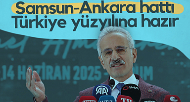 Ulaştırma Bakanı Uraloğlu: Samsun-Ankara Hattı Türkiye Yüzyılına Hazır