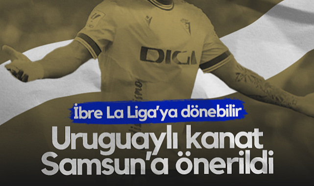 Uruguaylı Kanat Samsunspor'a Önerildi! İbre La Liga'ya Dönebilir...