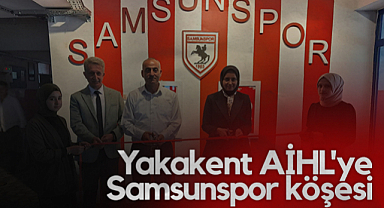 Yakakent AİHL'ye Samsunspor Köşesi