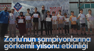 Zorlu'nun Şampiyonlarına Görkemli Yılsonu Etkinliği