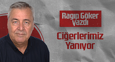 Hedef Halk Gazetesi Köşe Yazarı Ragıp Göker: Ciğerlerimiz Yanıyor