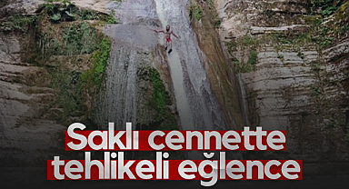 Samsun'da Doğanın Kalbinde Tehlikeli Eğlence