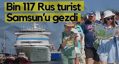 Bin 117 Rus Turisti Taşıyan Kruvaziyer Samsun'a Demir Attı